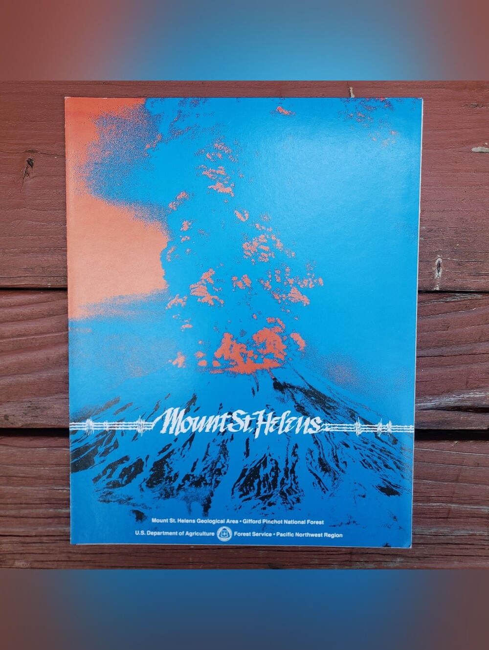 Mount St. Helens Geological Area Visitor Brochure - Paper
